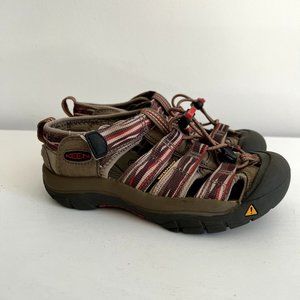 Keen Newport Sandals Water Shoe Red, Brown, Orange, Tan